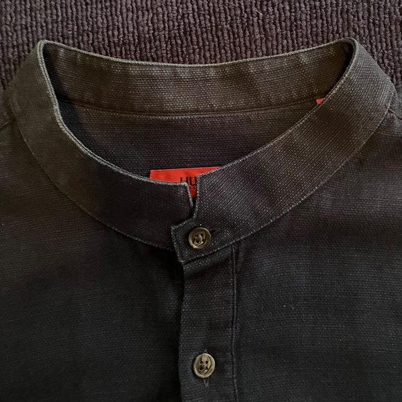 Hugo Boss Men’s Navy Long Sleeve Cotton Shirt 💙 - Picture 5 of 8
